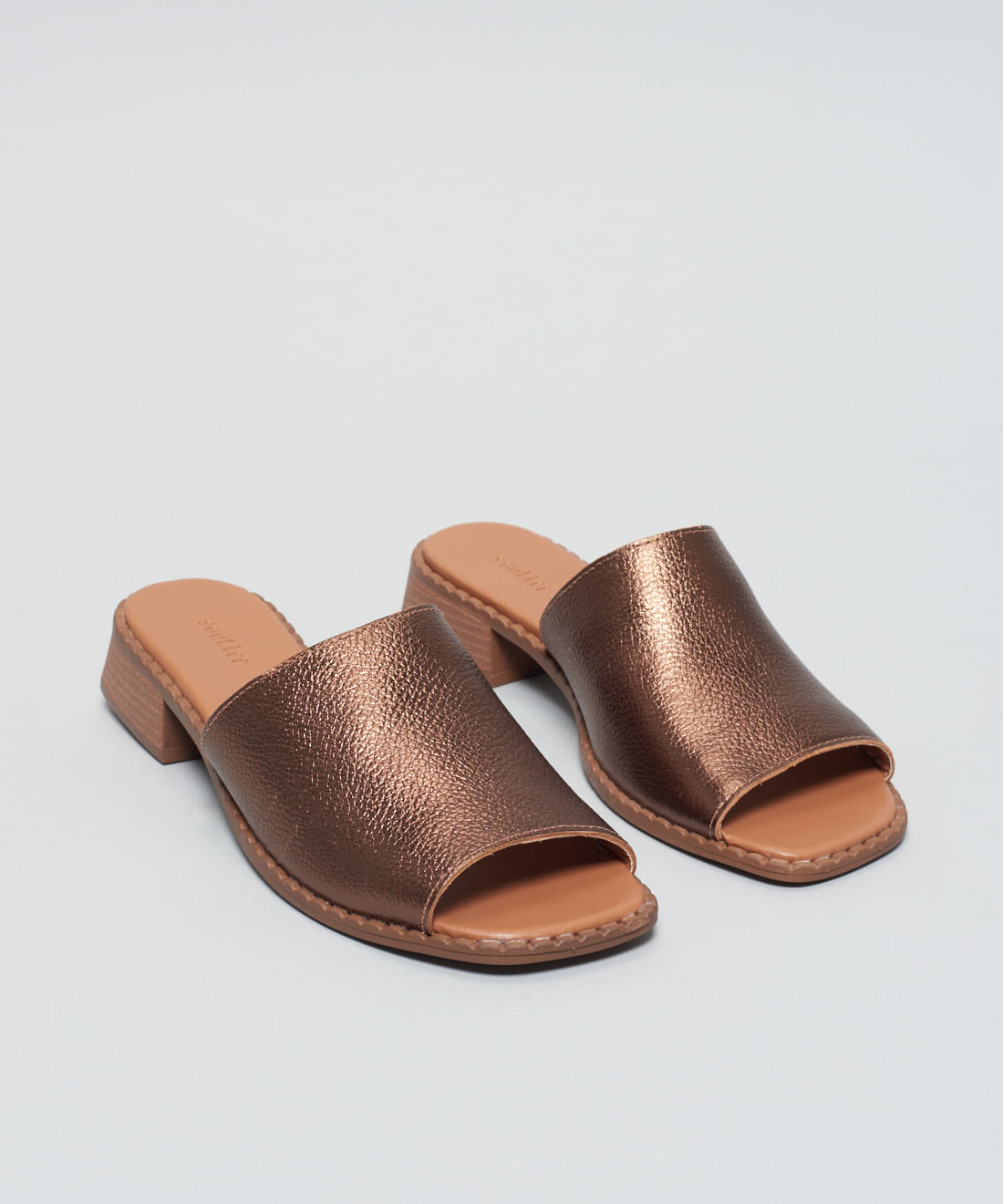 Salto Medio Mule - Bronze - Imagem 22