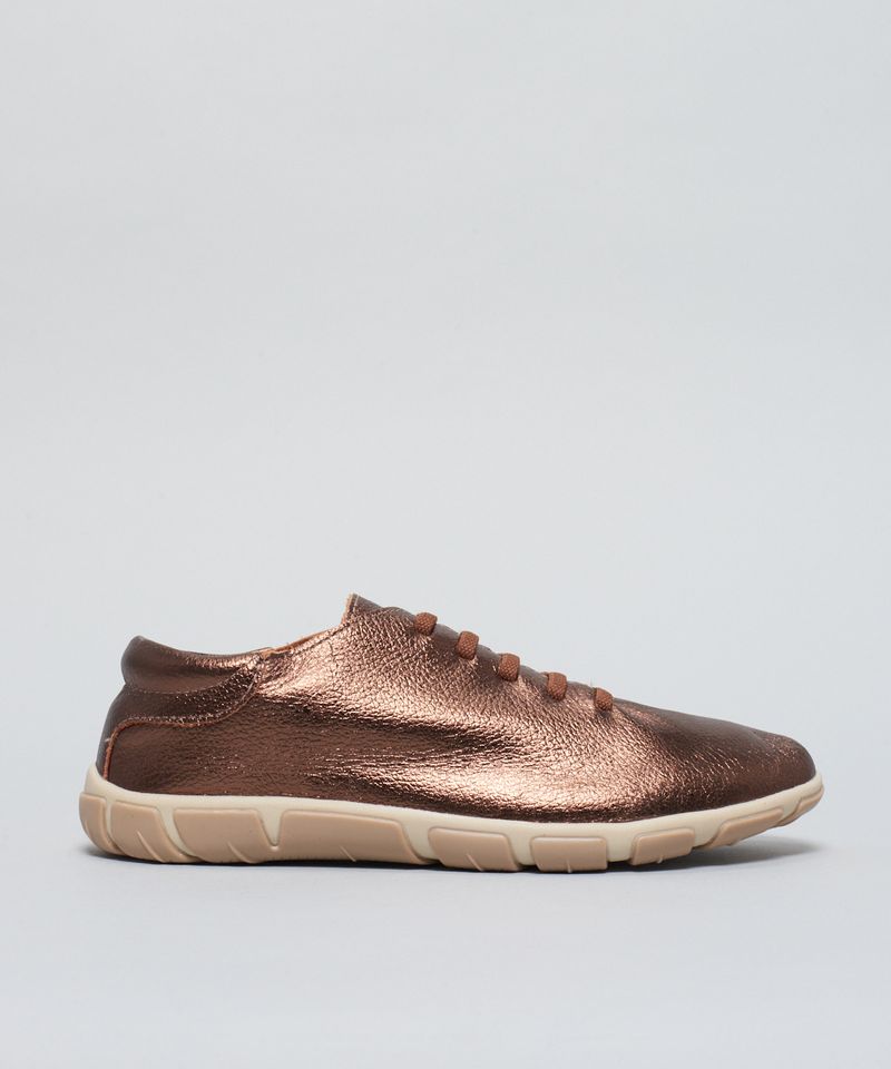 Tenis Frances Flex - Bronze 34 - bronze