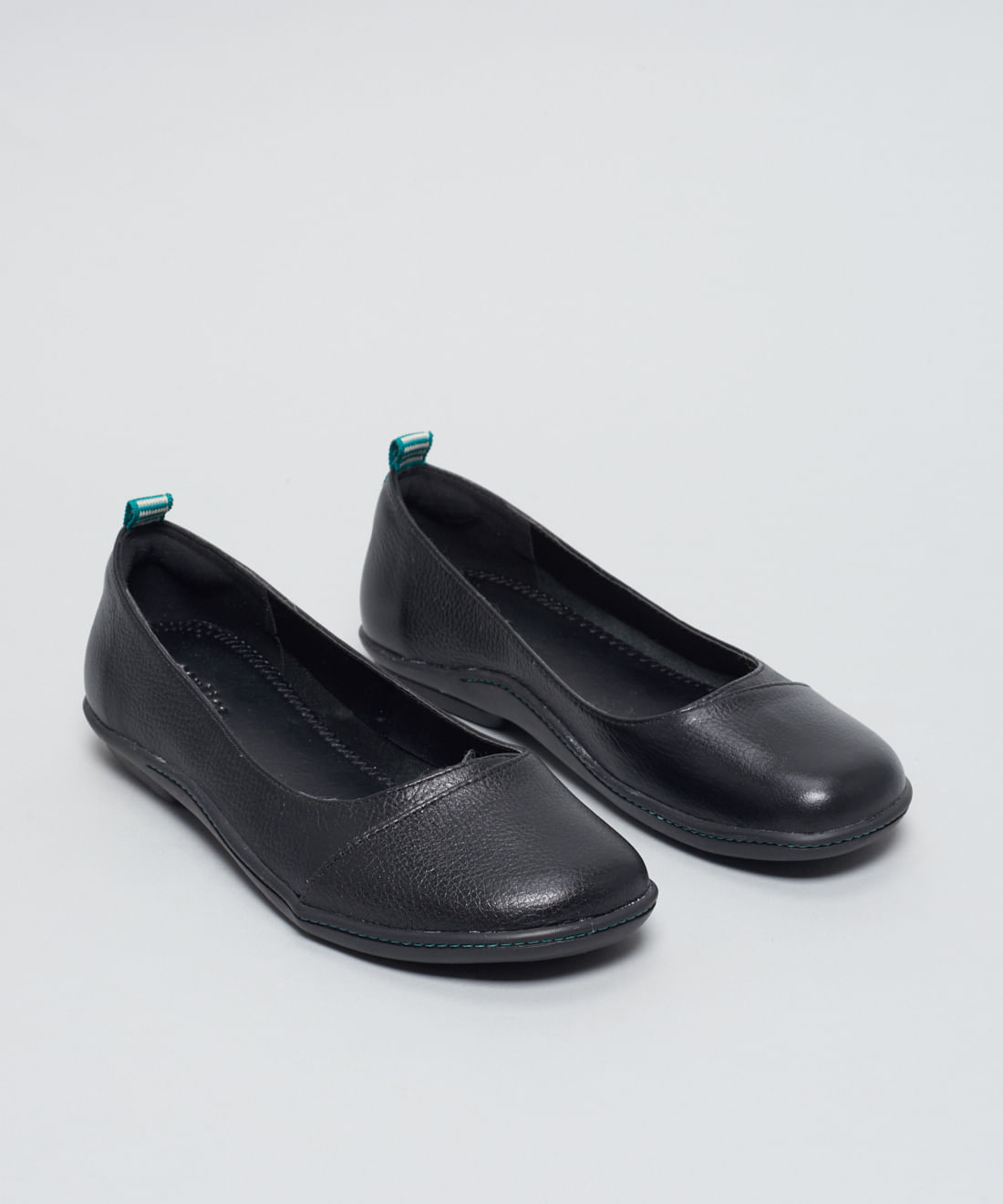 Sapatilha Comfort Decote Frontal - Preto - Imagem 6