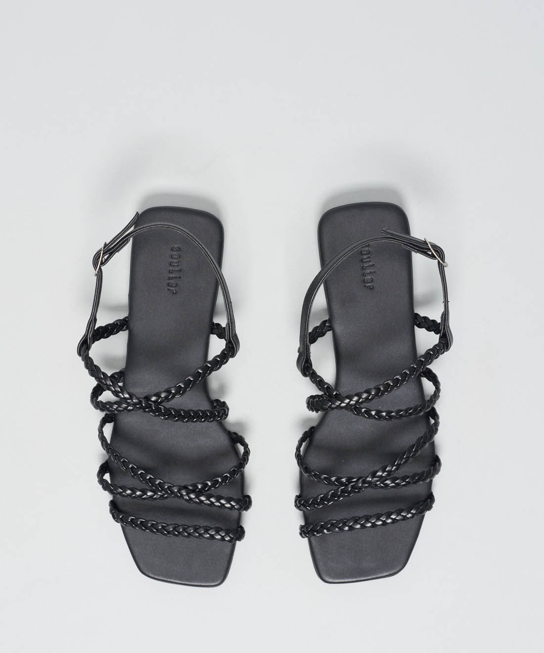 Rasteira Basica Trancinha - Preto - Imagem 19