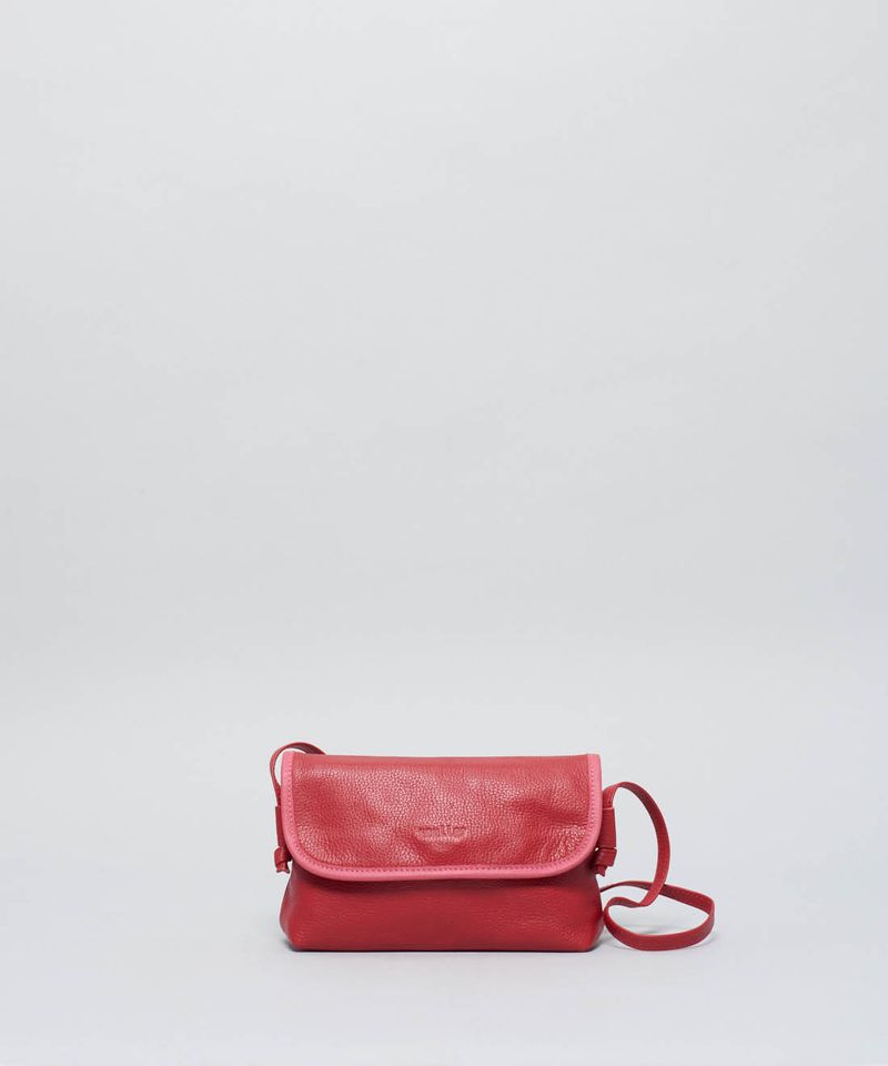 Bolsa p Couro Vies - Vermelho u - vermelho