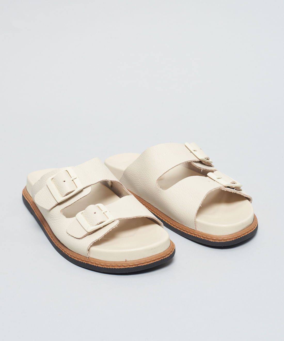 Rasteira Anatomica Vira - Offwhite - Imagem 26