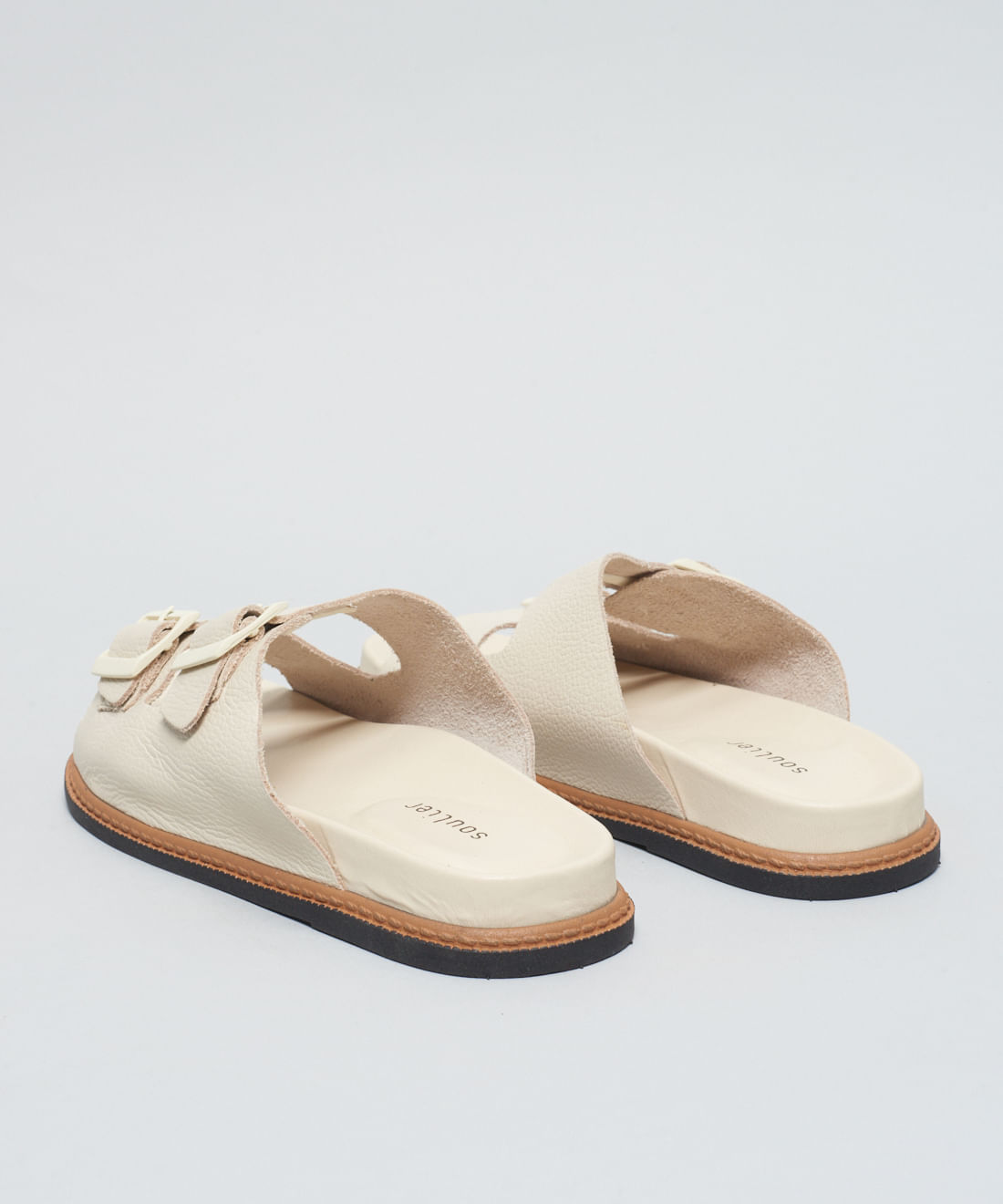 Rasteira Anatomica Vira - Offwhite - Imagem 3