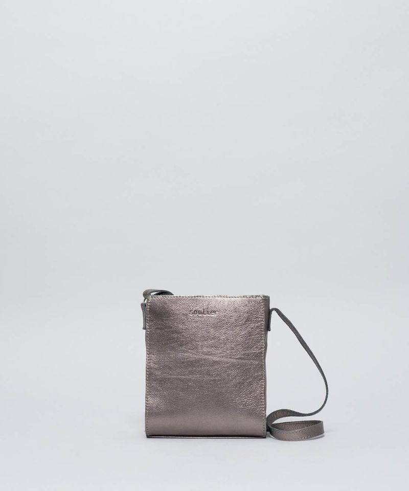 Bolsa p Couro Analu - Onix u - onix