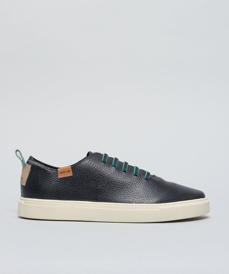 Tenis Couro Pratico - Preto 33 - preto