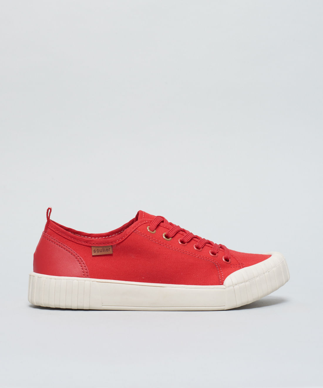 Tenis Lona Traseiro Soft - Vermelho - Imagem 6