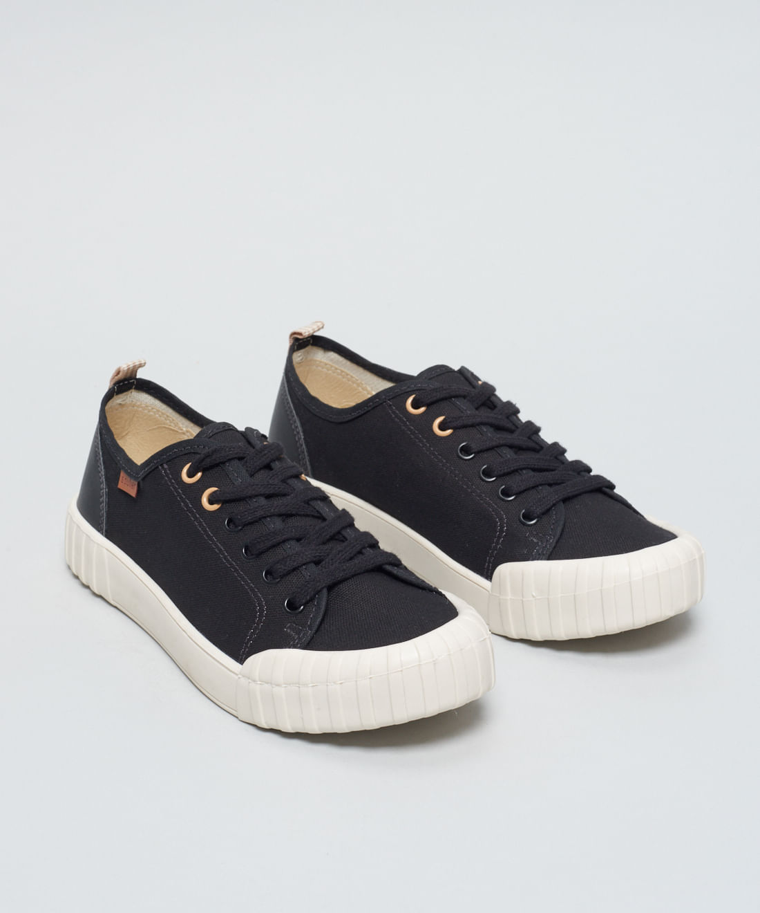 Tenis Lona Traseiro Soft - Preto - Imagem 2