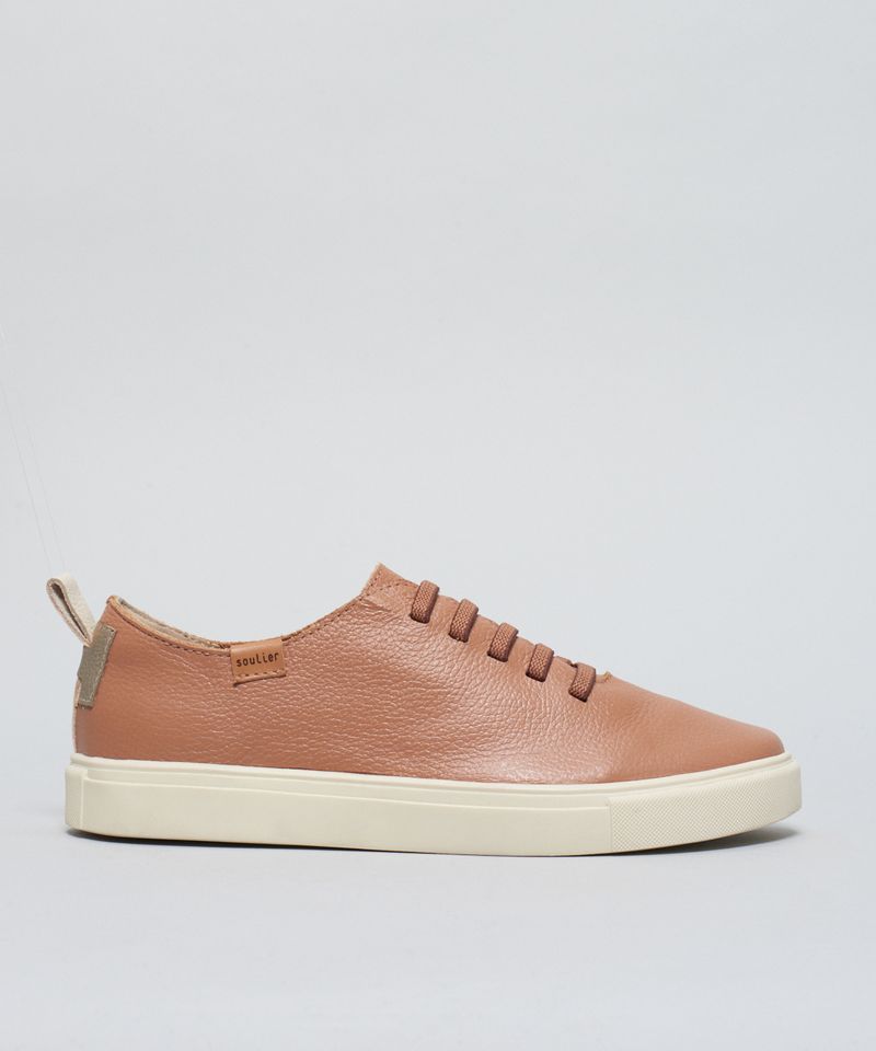 Tenis Couro Pratico - Caramelo 36 - caramelo