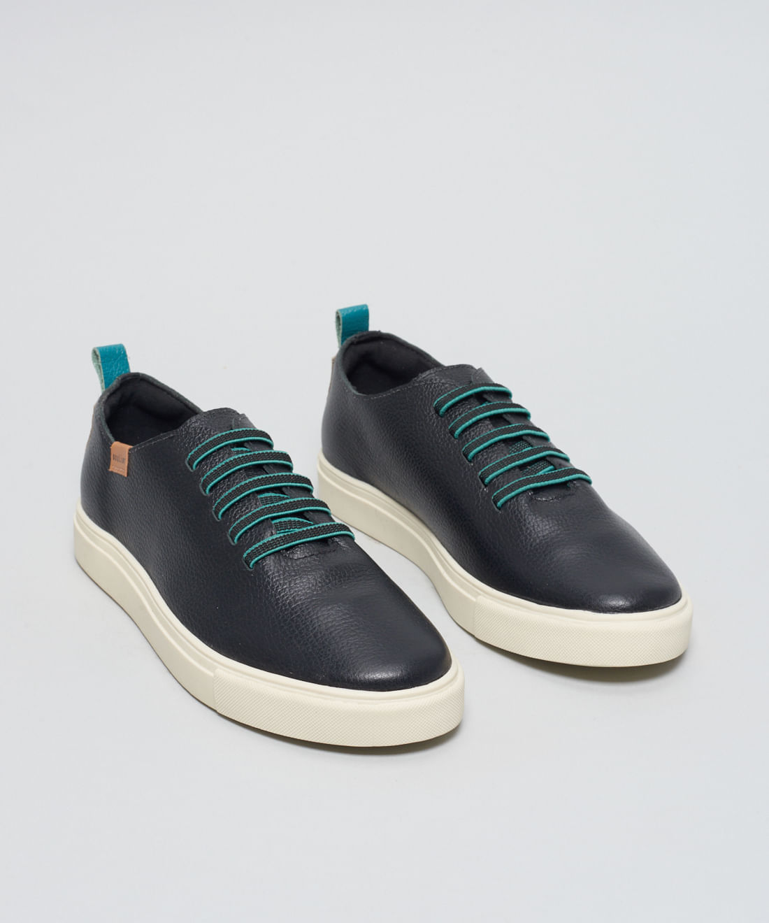 Tenis Couro Pratico - Preto - Imagem 12