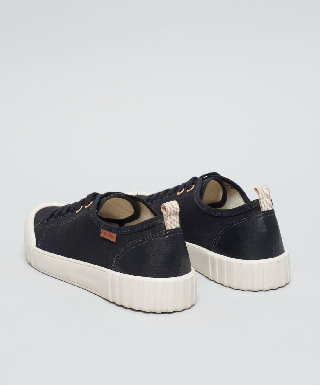 Tenis Lona Traseiro Soft - Preto - Imagem 23