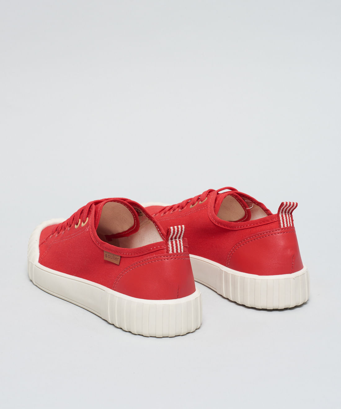 Tenis Lona Traseiro Soft - Vermelho - Imagem 8