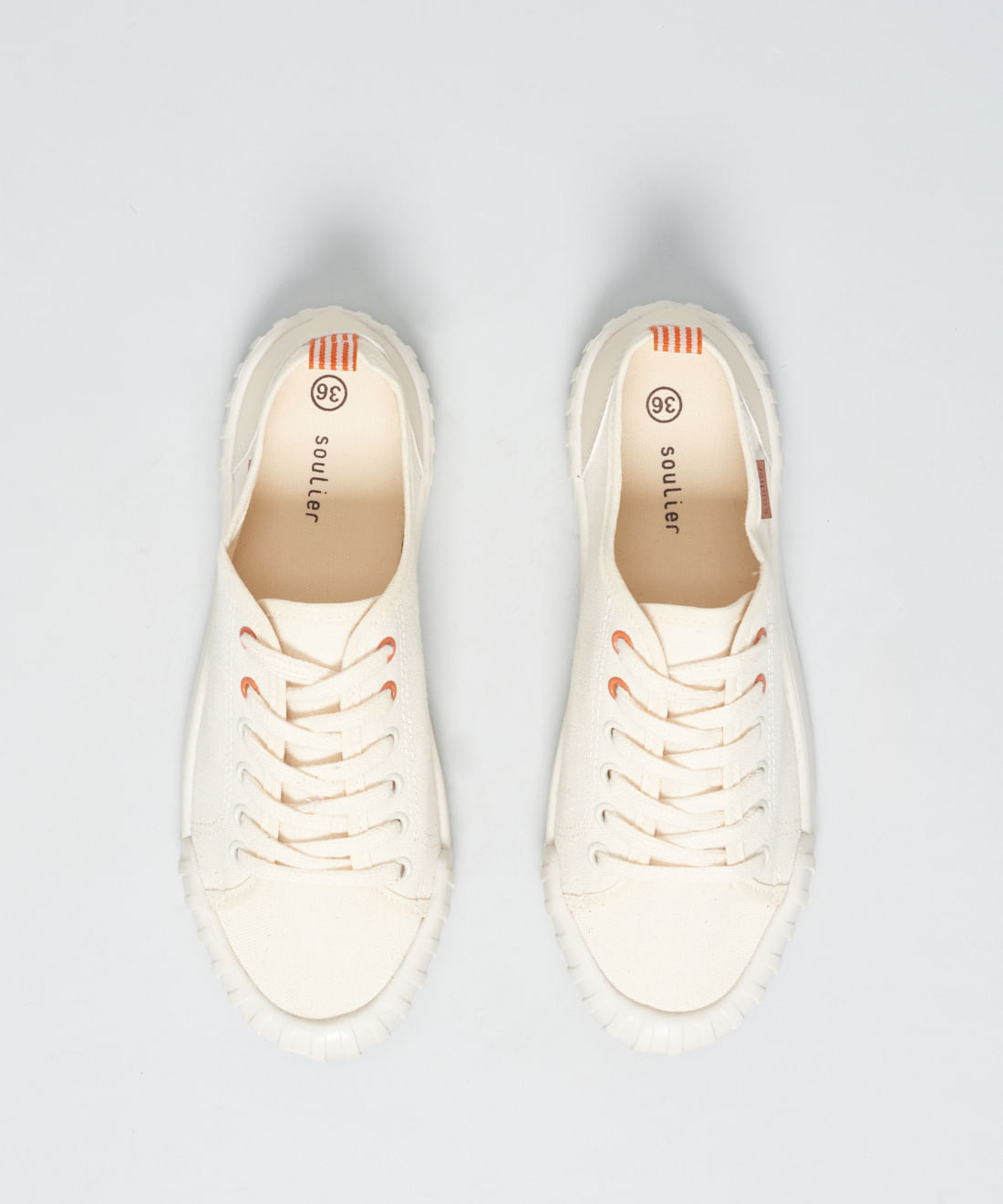 Tenis Lona Traseiro Soft - Offwhite - Imagem 24