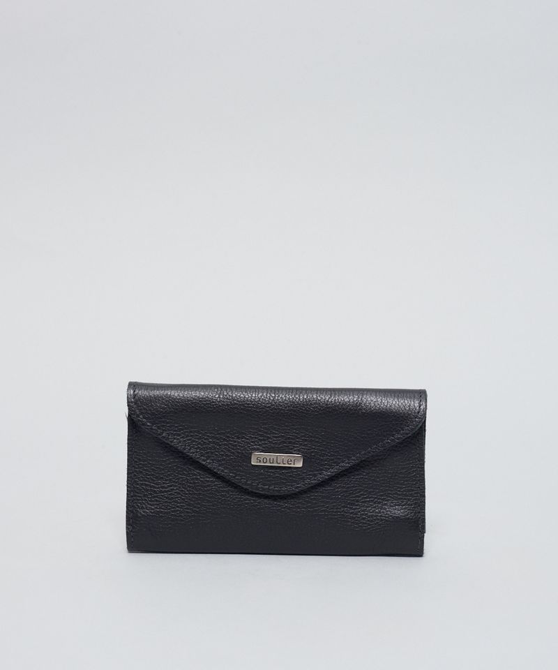 Carteira g Envelope - Preto u - preto