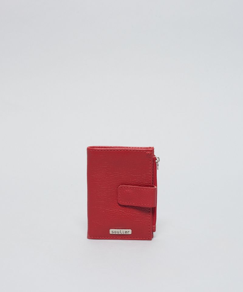 Carteira Basica Victoria - Vermelho u - vermelho