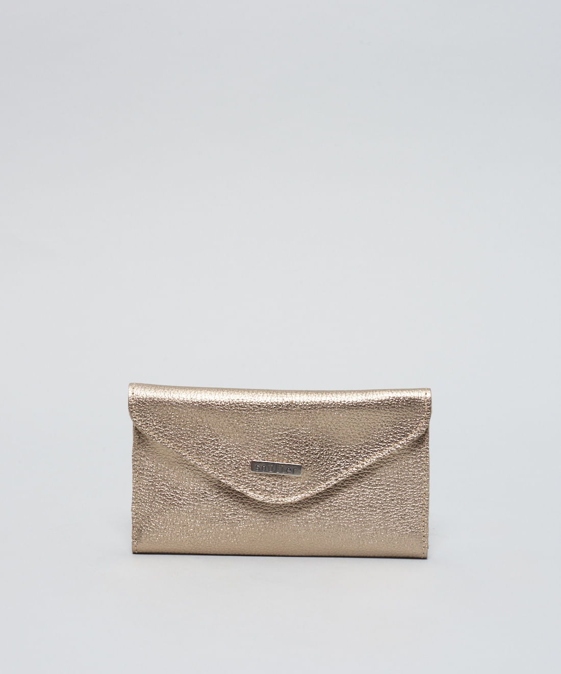 Carteira g Envelope - Prata Velho