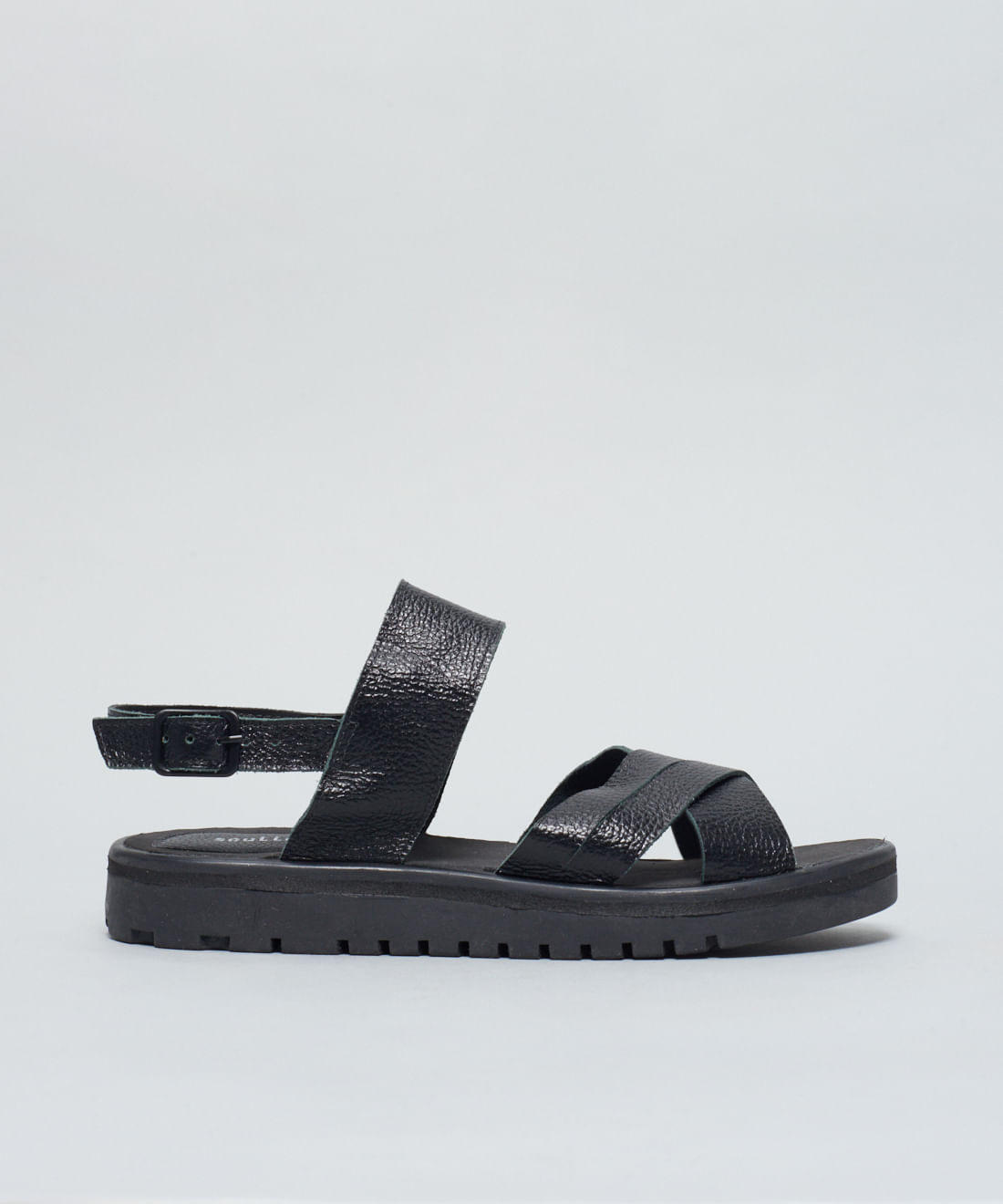 Rasteira Tratorada Marina - Preto - Imagem 11