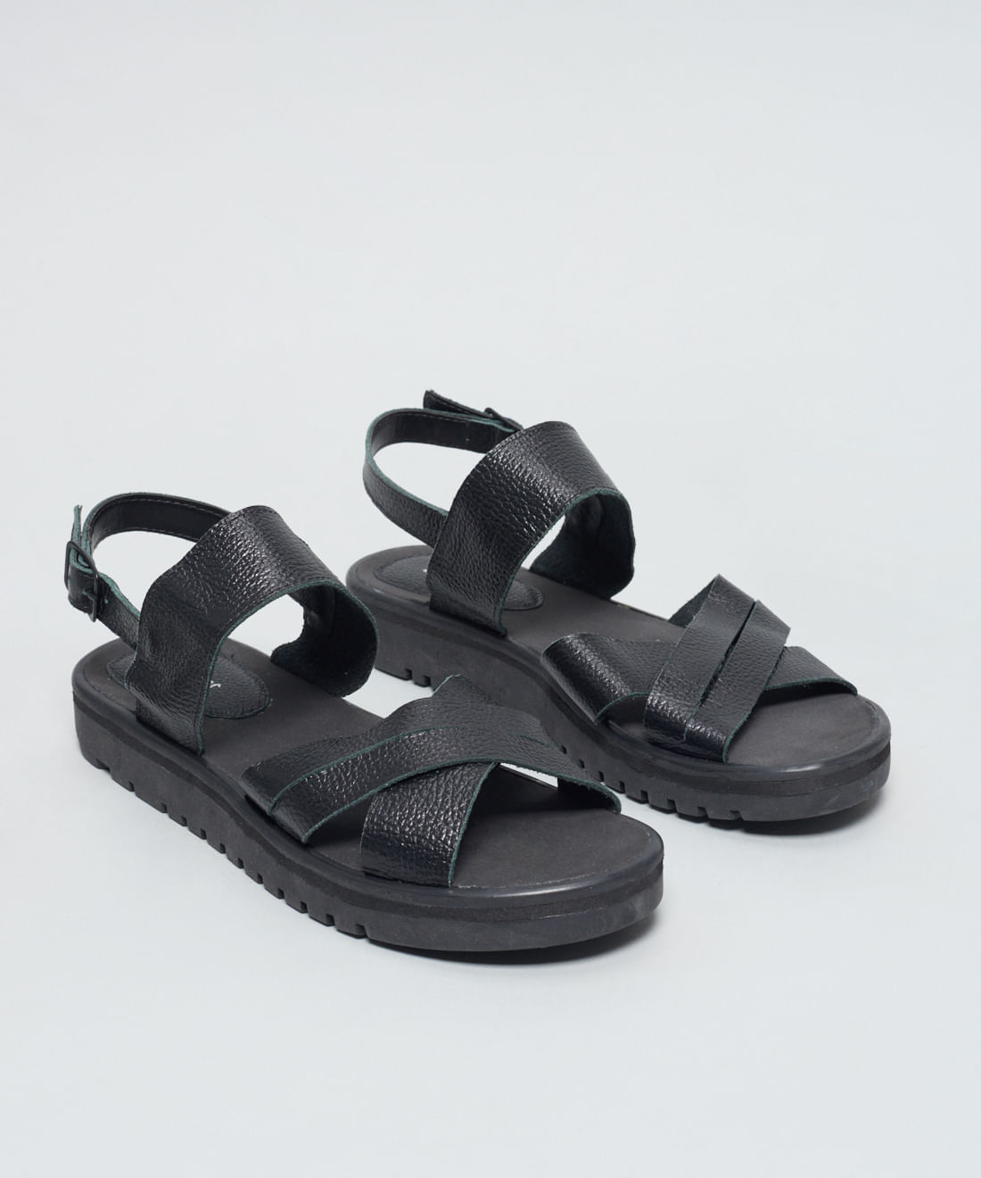 Rasteira Tratorada Marina - Preto - Imagem 17