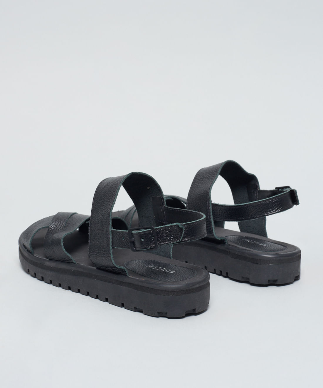 Rasteira Tratorada Marina - Preto - Imagem 33