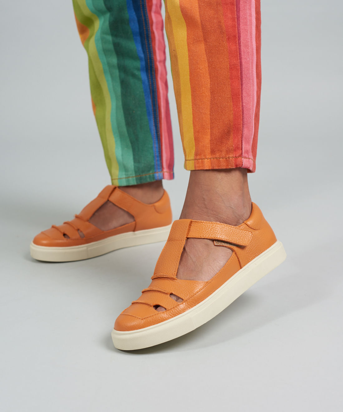 Tenis Aberto Recortes - Cenoura - Imagem 35