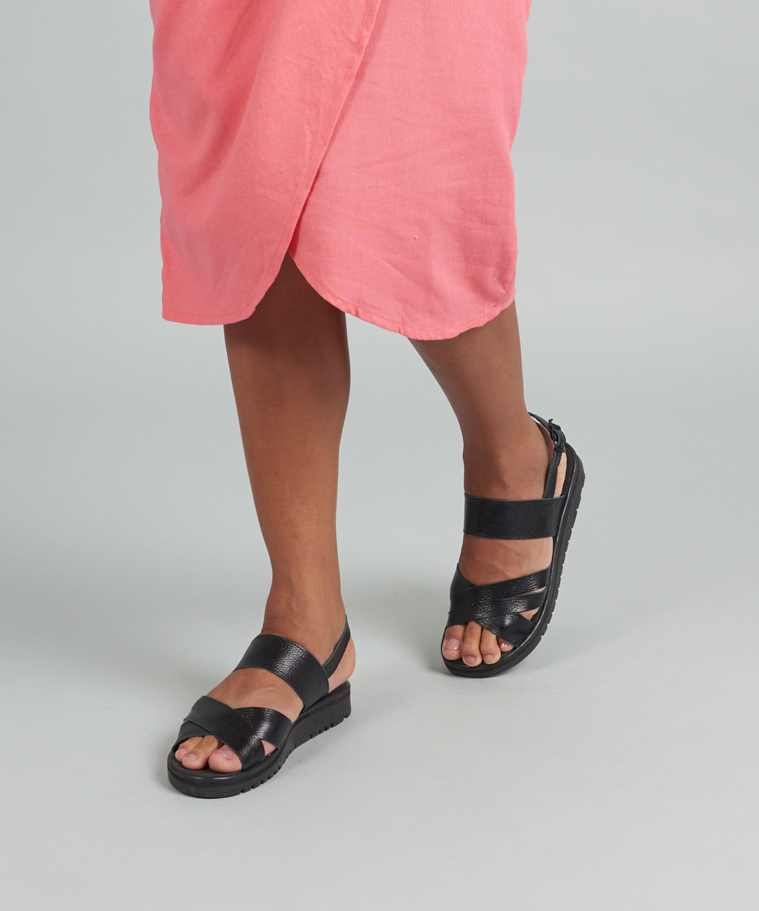 Rasteira Tratorada Marina - Preto - Imagem 25