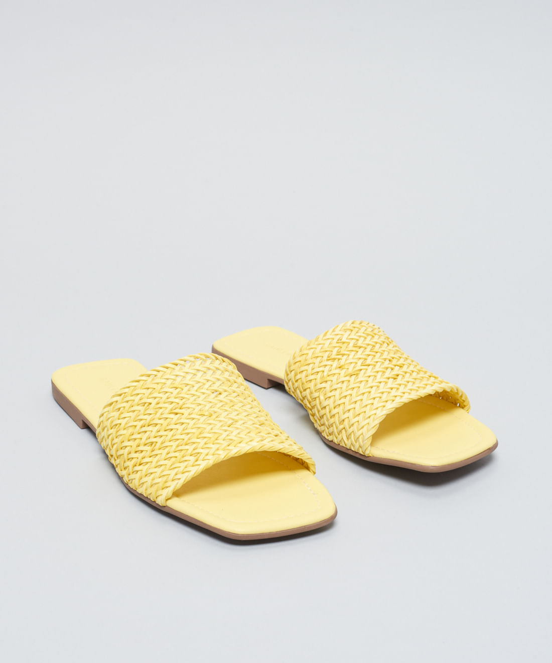 Rasteira Tresse Basica - Amarelo Polen - Imagem 2