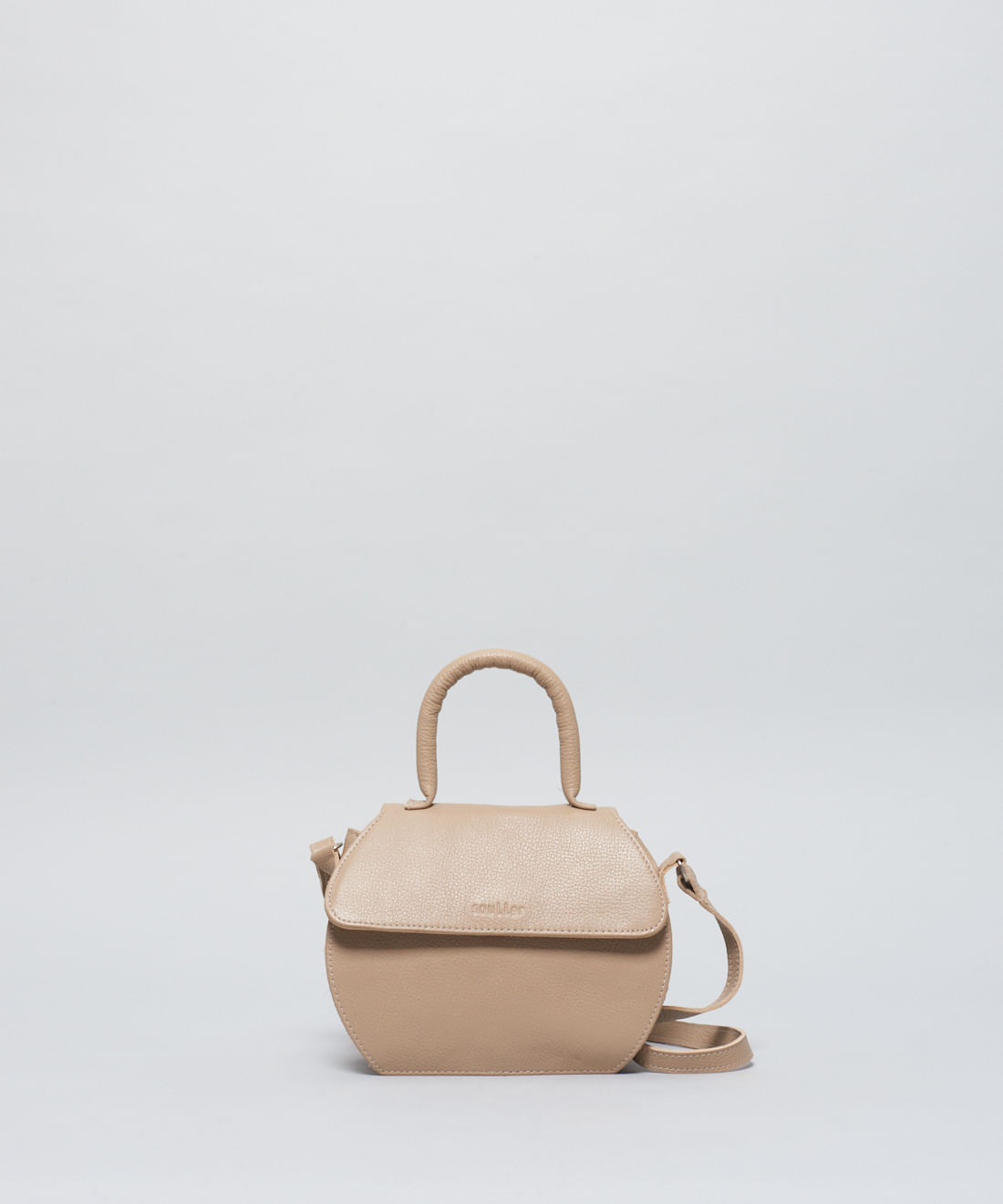 Bolsa p Couro Maria - Aveia
