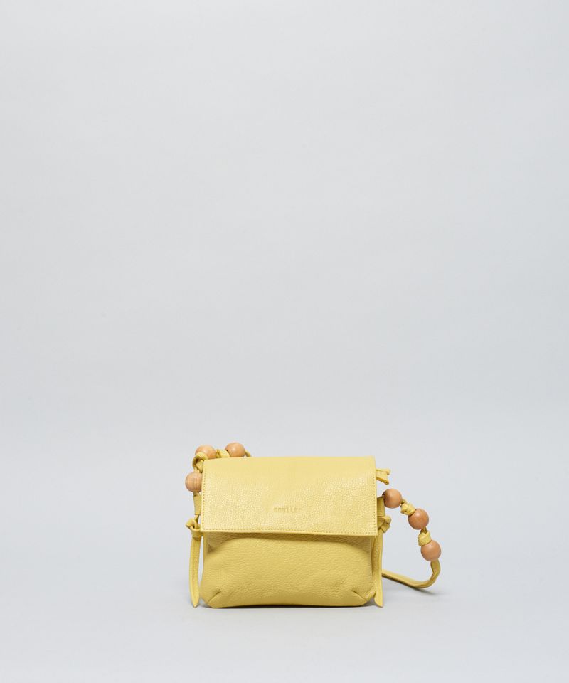 Bolsa p Couro Esferas - Amarelo Polen u - amarelo polen