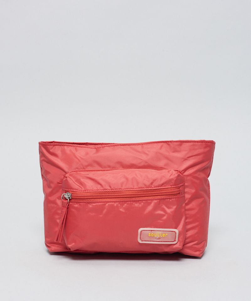 Organizador De Bolsa Nylon - Vermelho u - vermelho