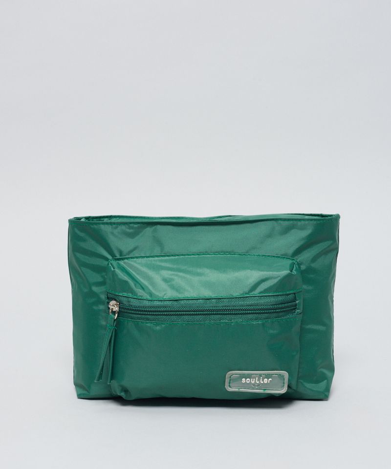 Organizador De Bolsa Nylon - Esmeralda u - esmeralda