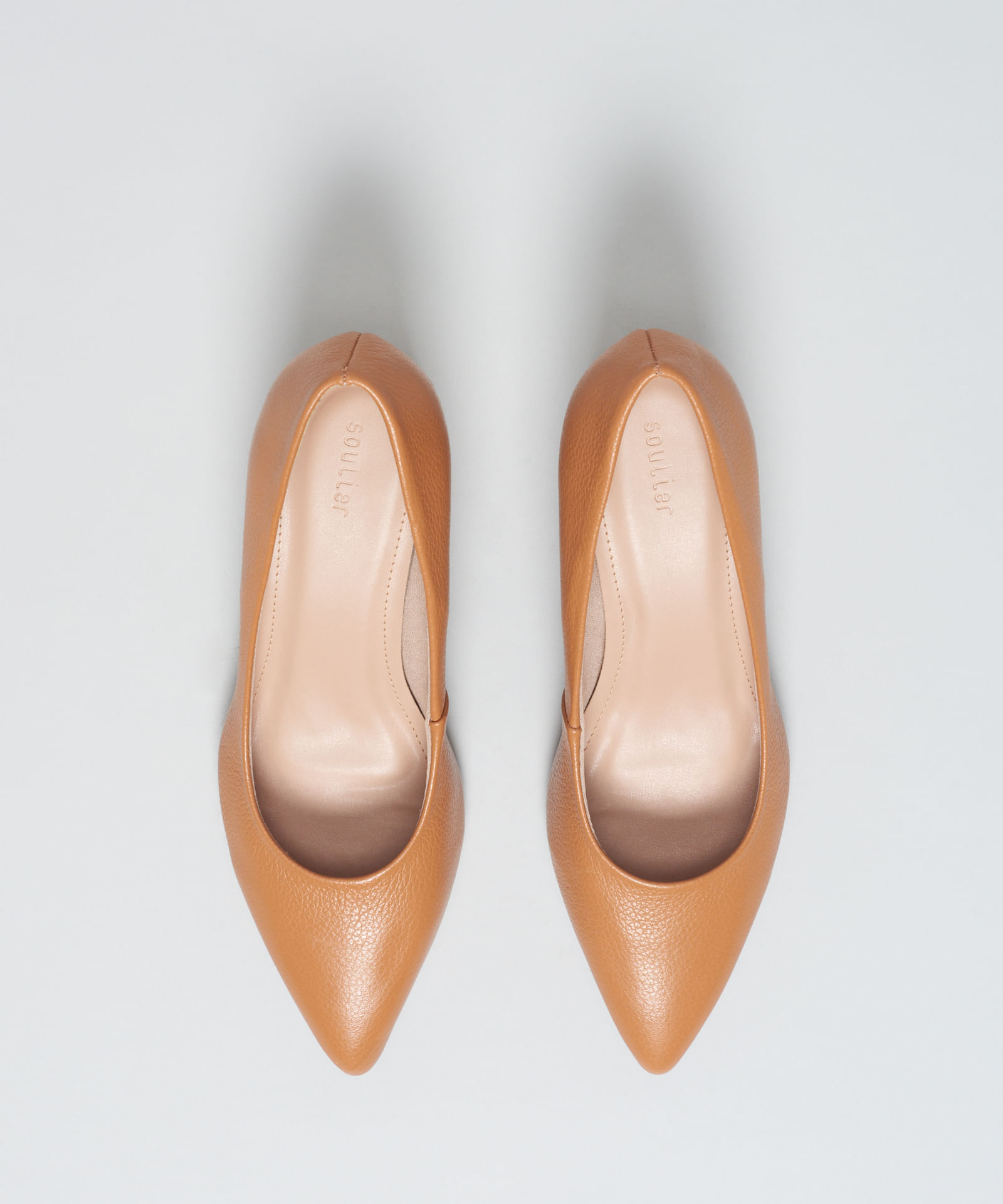 Scarpin Couro Helena - Caramelo - Imagem 29