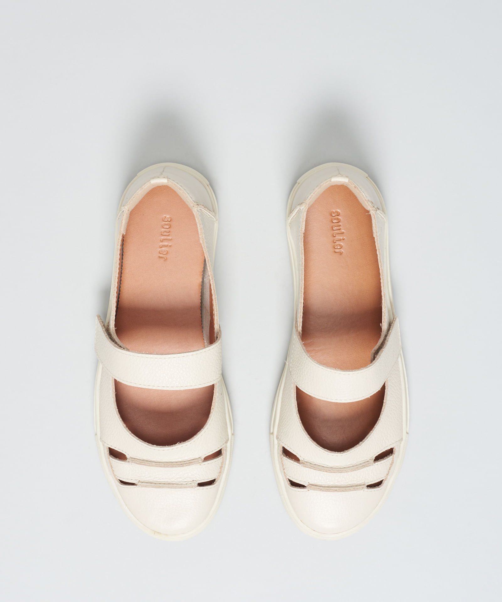 Sapatilha Aberta Recortes - Offwhite - Imagem 34