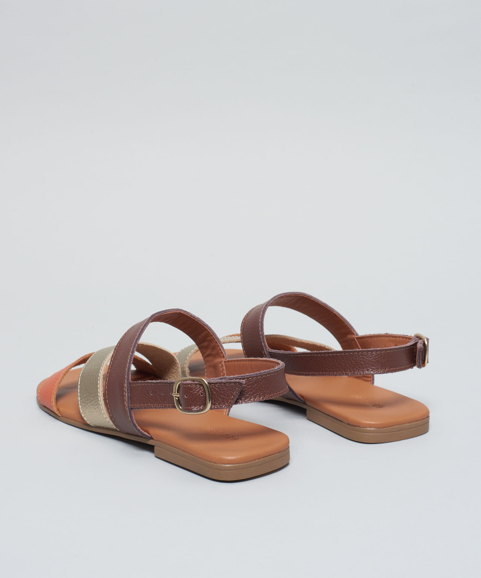 Rasteira Basica Couro Tiras - Colors - Imagem 8