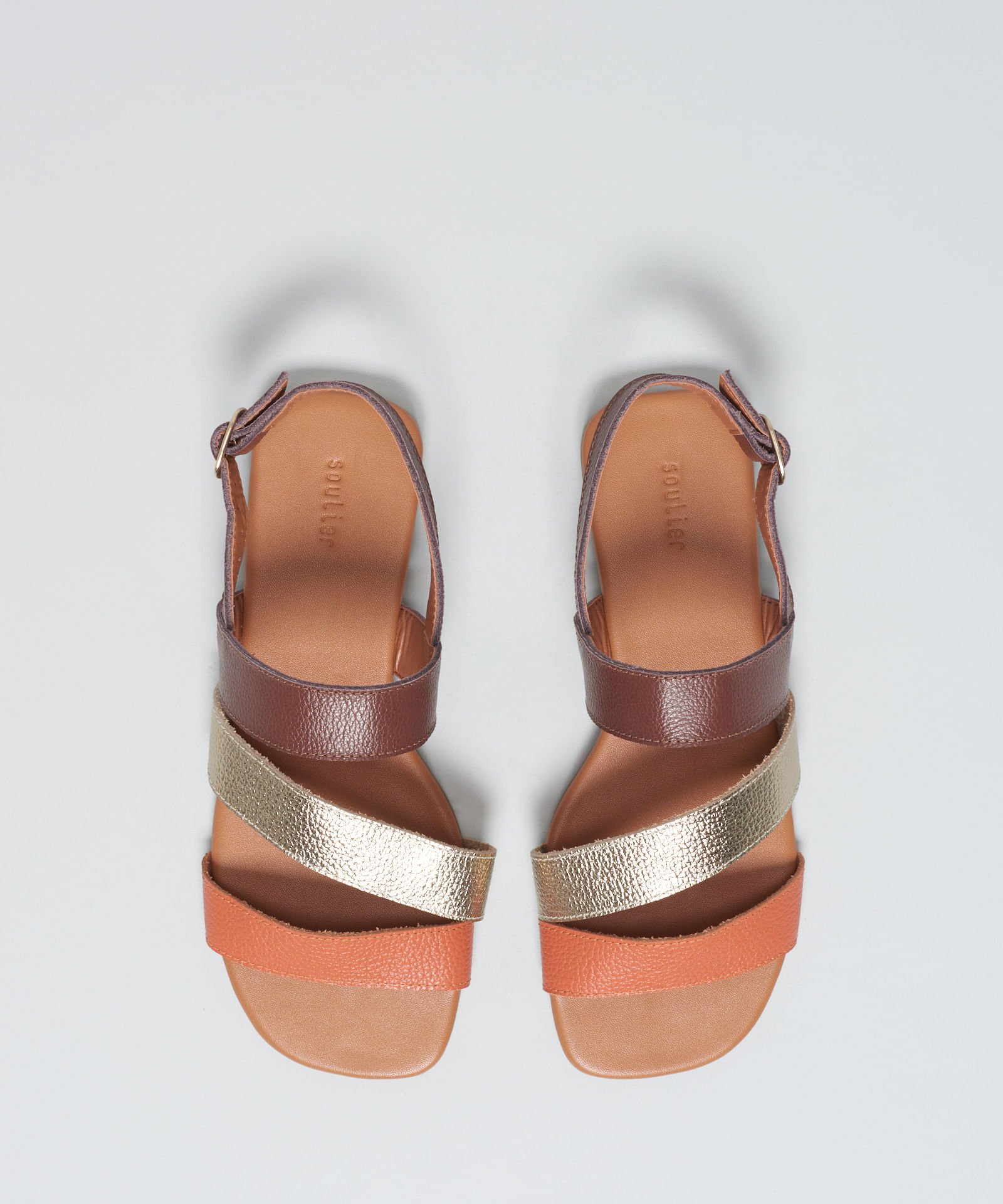 Rasteira Basica Couro Tiras - Colors - Imagem 19