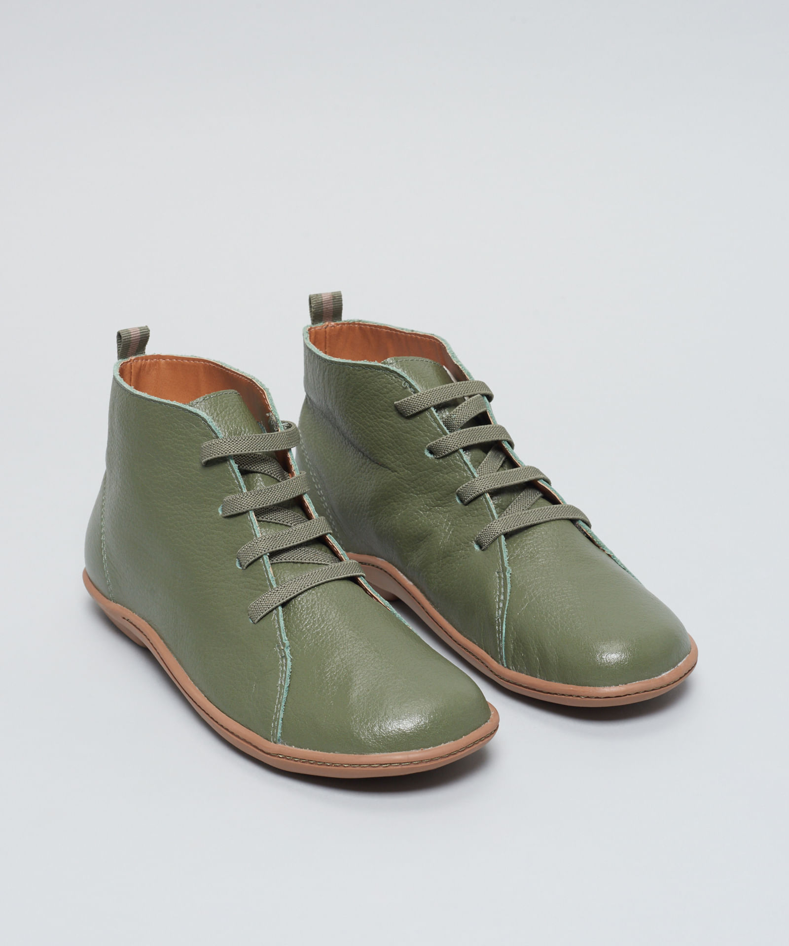 Bota Couro Comfort - Verde Militar - Imagem 27