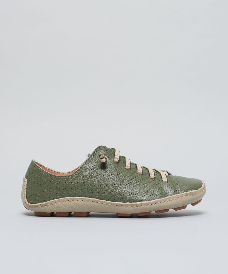 Tenis Perfuros Bicolor - Verde Militar 40 - verde militar