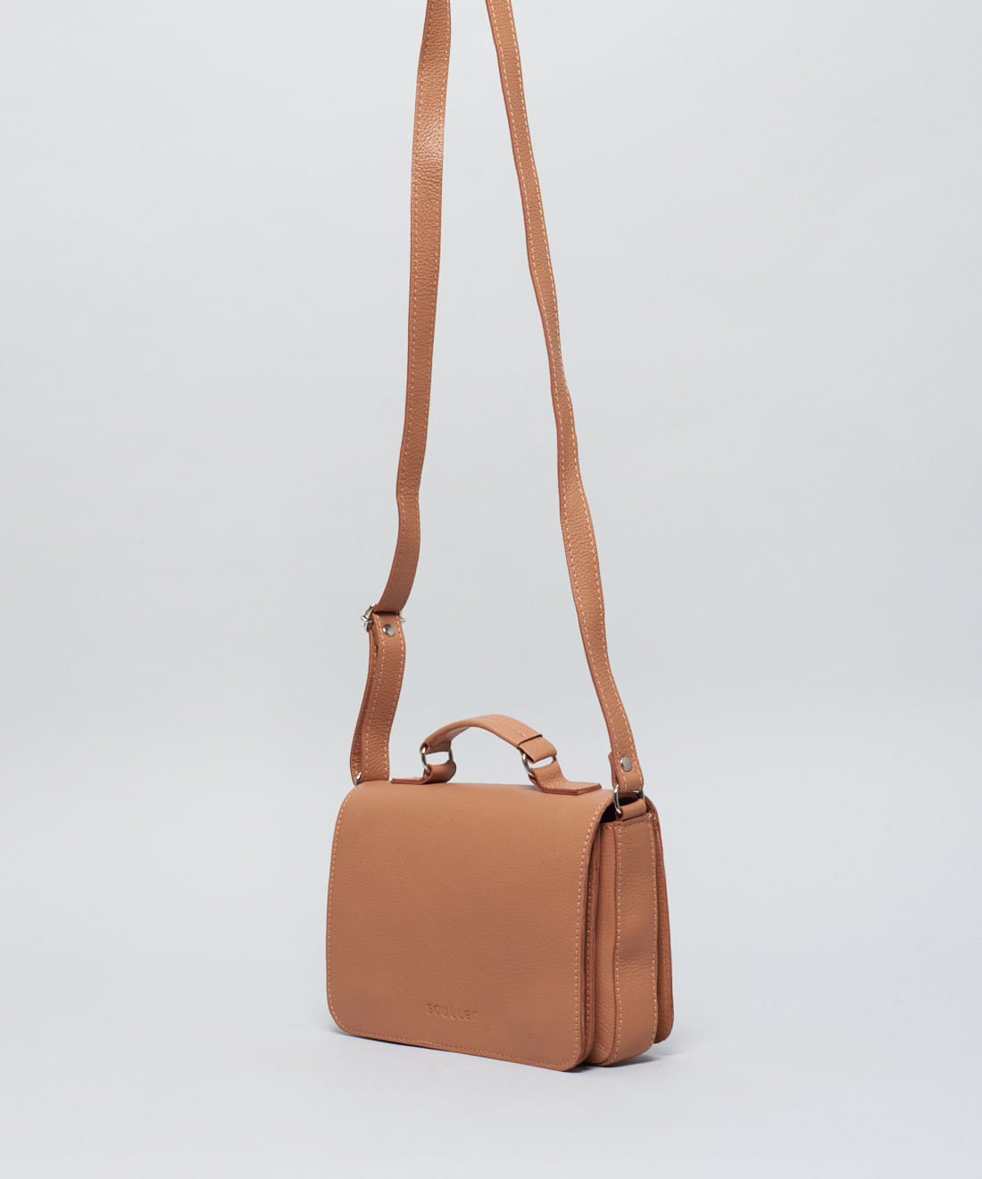 Bolsa p Estruturada Box - Caramelo - Imagem 2