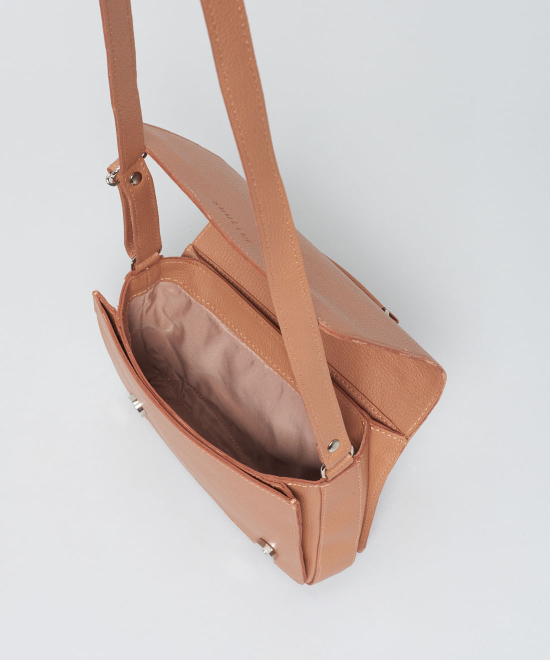 Bolsa p Estruturada Box - Caramelo - Imagem 3