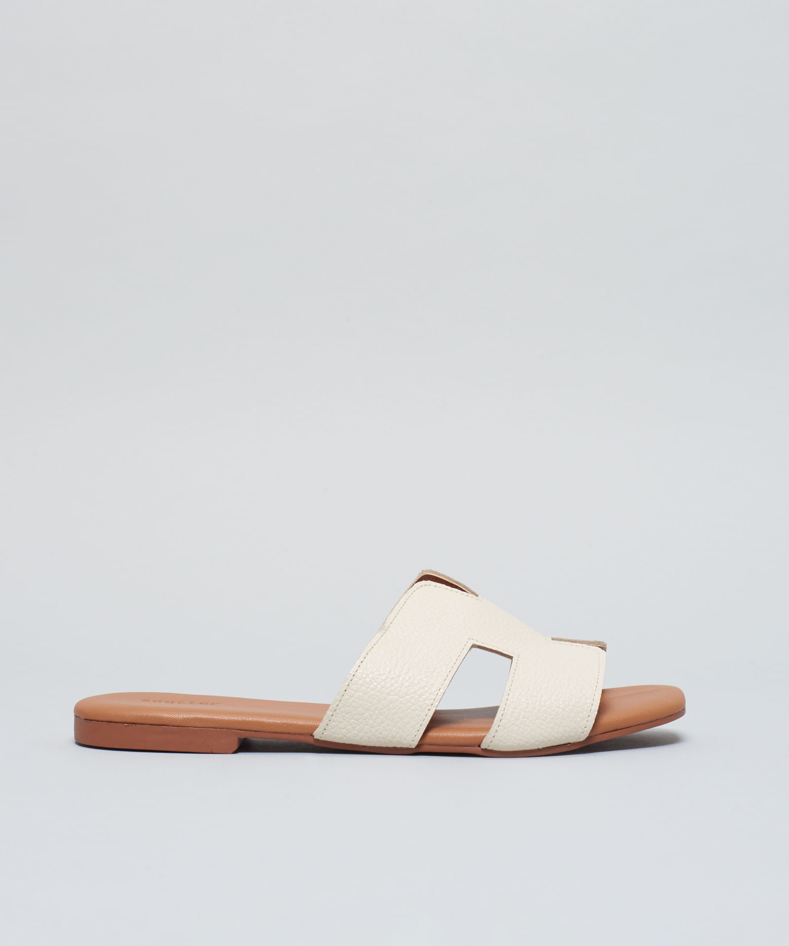 Rasteira Basica Couro Helo - Offwhite - Imagem 31