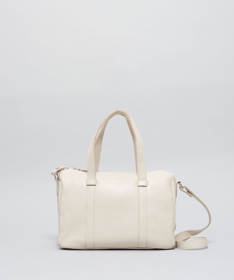 Bolsa m Couro Debora - Offwhite u - offwhite