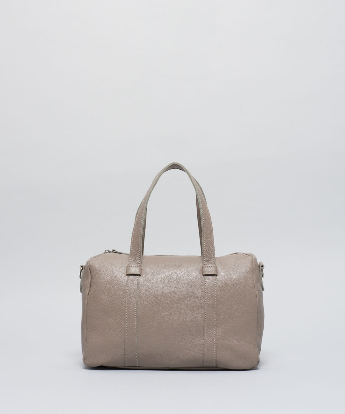 Bolsa m Couro Debora - Cinza - Imagem 3