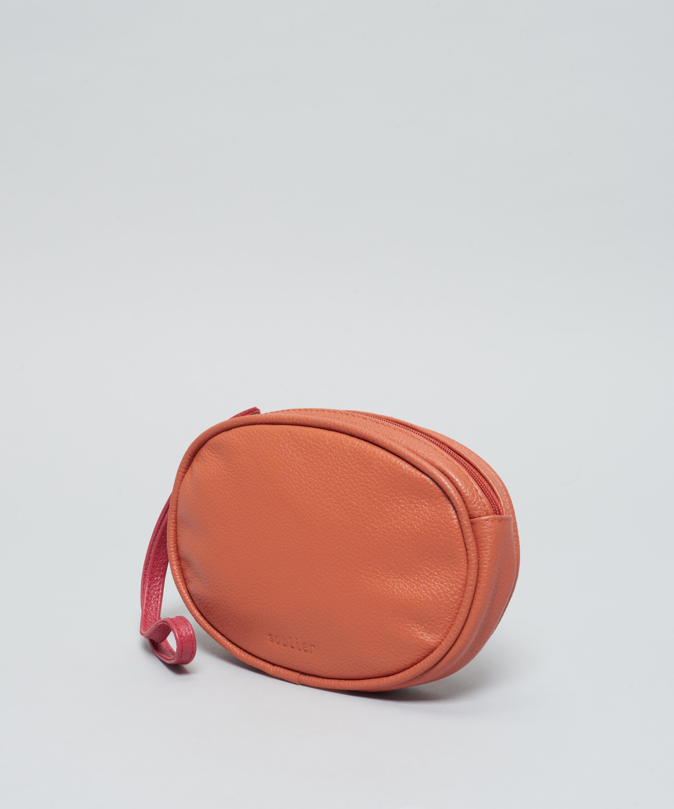 Case Oval Couro Capanga - Ocre - Imagem 2