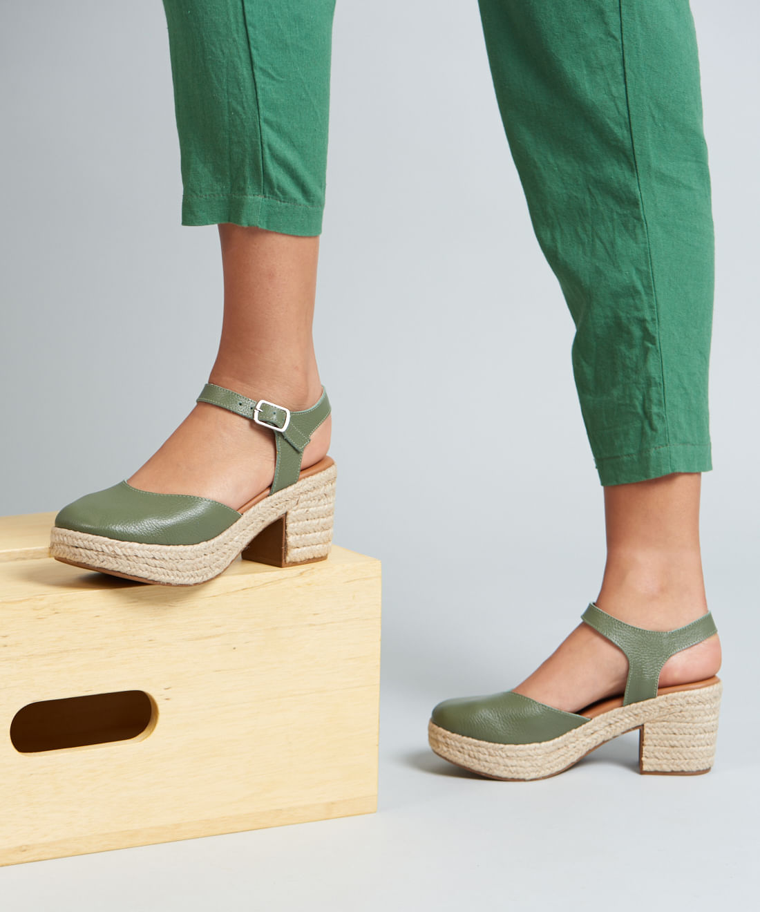 Meia Pata Comfort Boneca - Verde Militar - Imagem 5