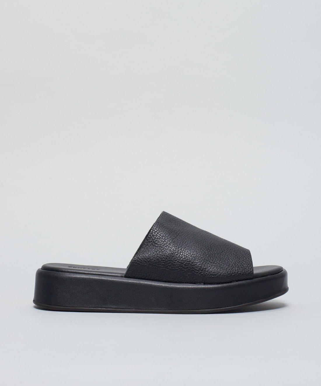 Flat Slide Couro - Preto - Imagem 26