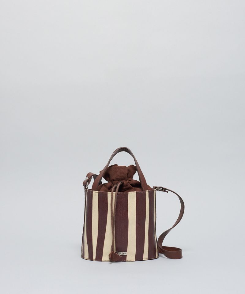 Bolsa p Listra Bold - Listra Chocolate u - listra chocolate
