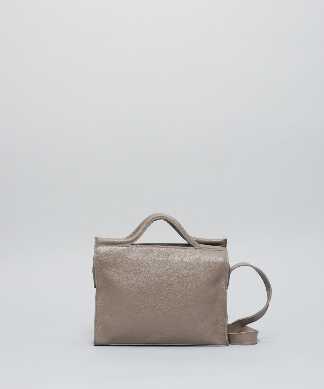 Bolsa p Alca Estruturada - Cinza