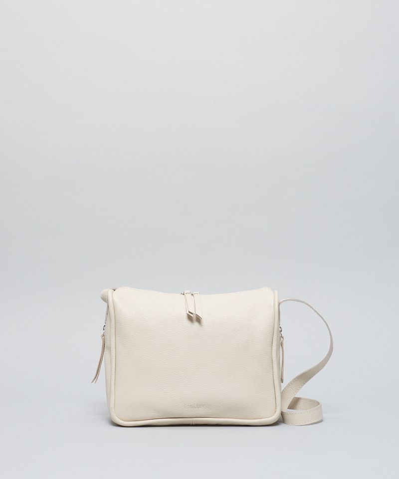 Bolsa m Couro Lena - Offwhite u - offwhite