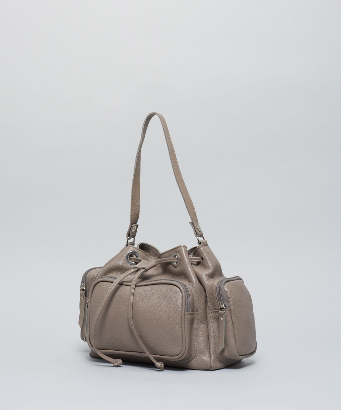 Bolsa m Saco Bolsos - Cinza - Imagem 3