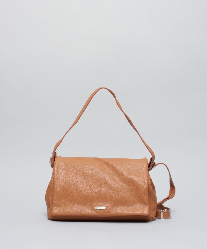 Bolsa m Couro Marina - Caramelo u - caramelo