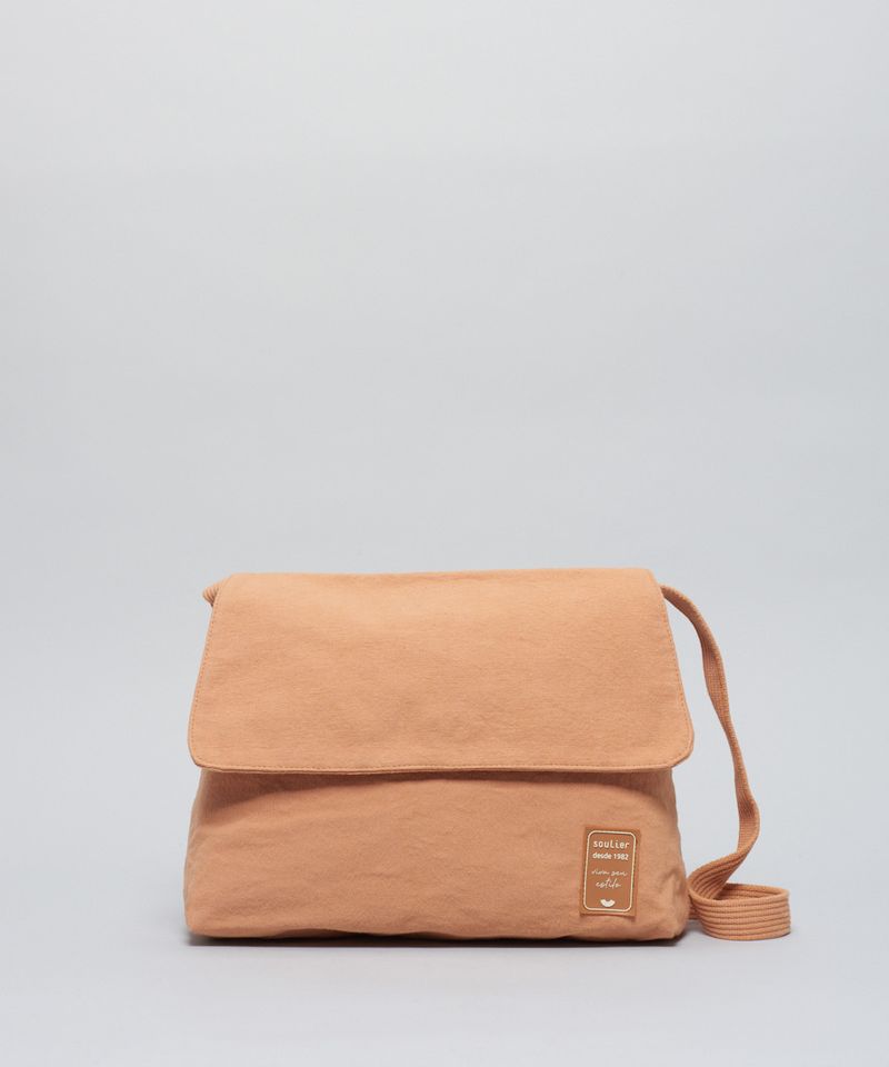 Bolsa Lona Tampa - Caramelo u - caramelo