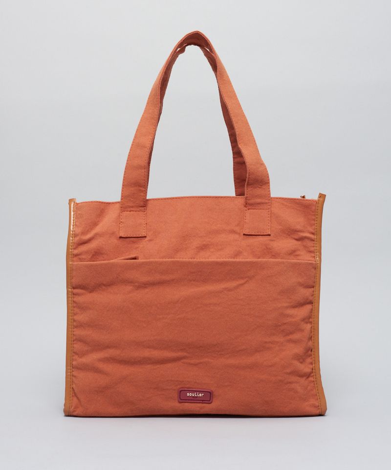 Bolsa g Lona Vies - Ocre u - ocre